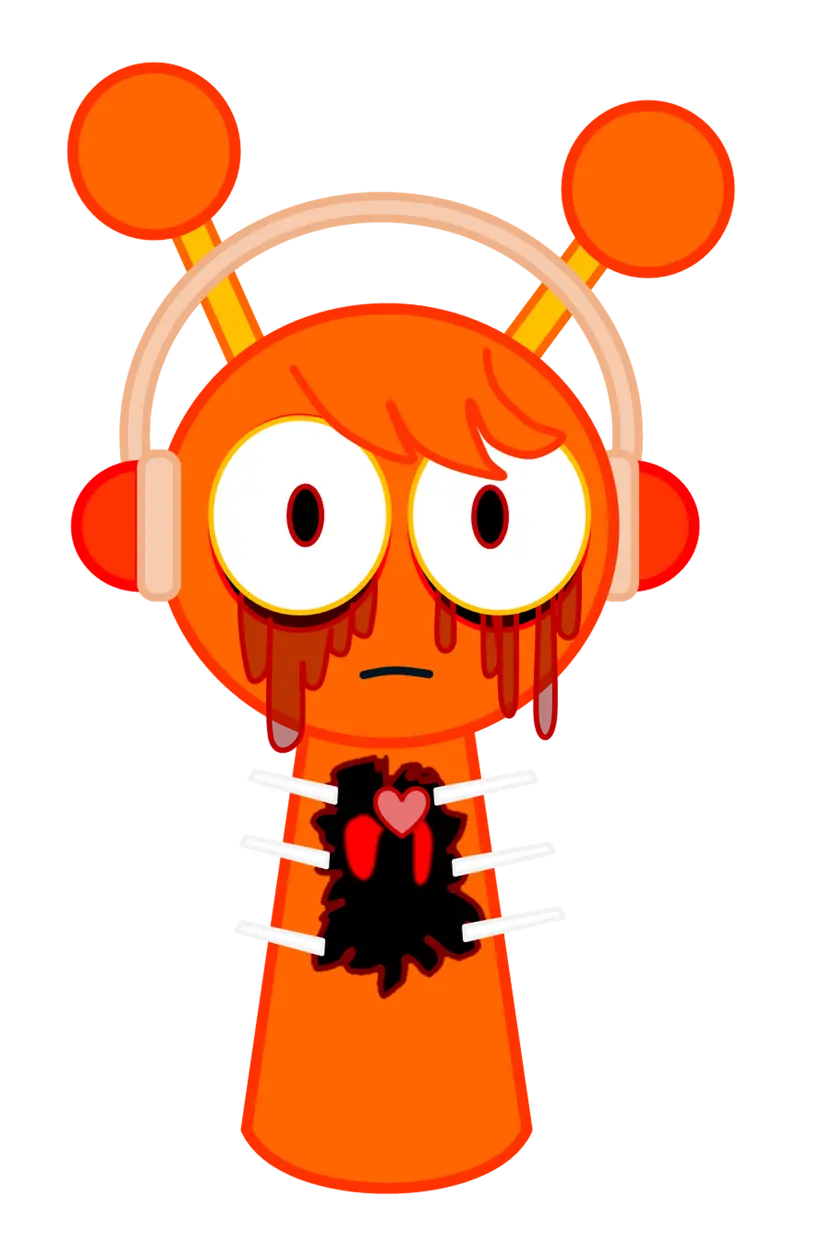Oren Sprunki character, Horror Mode form