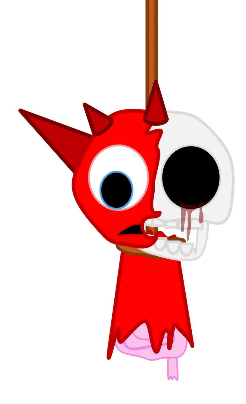 Raddy Sprunki character, Horror Mode form