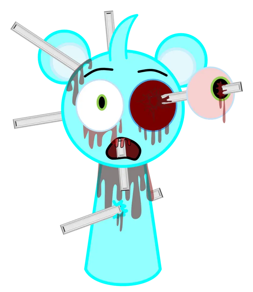 Sky Sprunki character, Horror Mode form